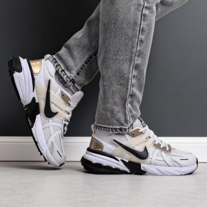 کفش مردانه اسپرت نایک V2K سفید مشکی