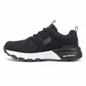 کفش کوهنوردی و طبیعت‌گردی و پیاده روی مردانه Skechers Max Protect رنگ مشکی سفید