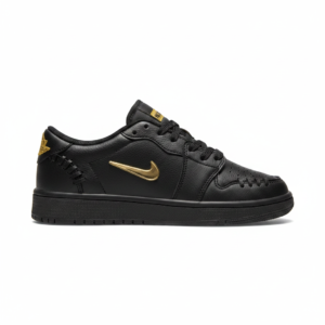 کتونی نایک ایر جردن 1 لو یراق دار مشکی تمام | Nike Air Jordan 1 Low  | 41-44