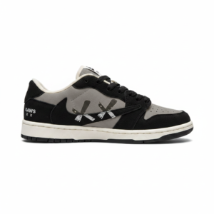 کتونی نایک ایر جردن 1 بدون ساق ترویس اسکات طوسی مشکی | Nike Air Jordan 1 Low Travis Scott | 41-44