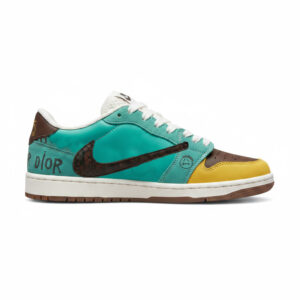 کتونی نایک ایر جردن 1 بدون ساق ترویس اسکات سبز | Nike Air Jordan 1 Low Travis Scott | 41-44