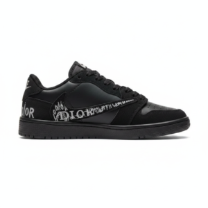 کتونی نایک ایر جردن 1 بدون ساق ترویس اسکات مشکی تمام  | Nike Air Jordan 1 Low Travis Scott  | 41-44